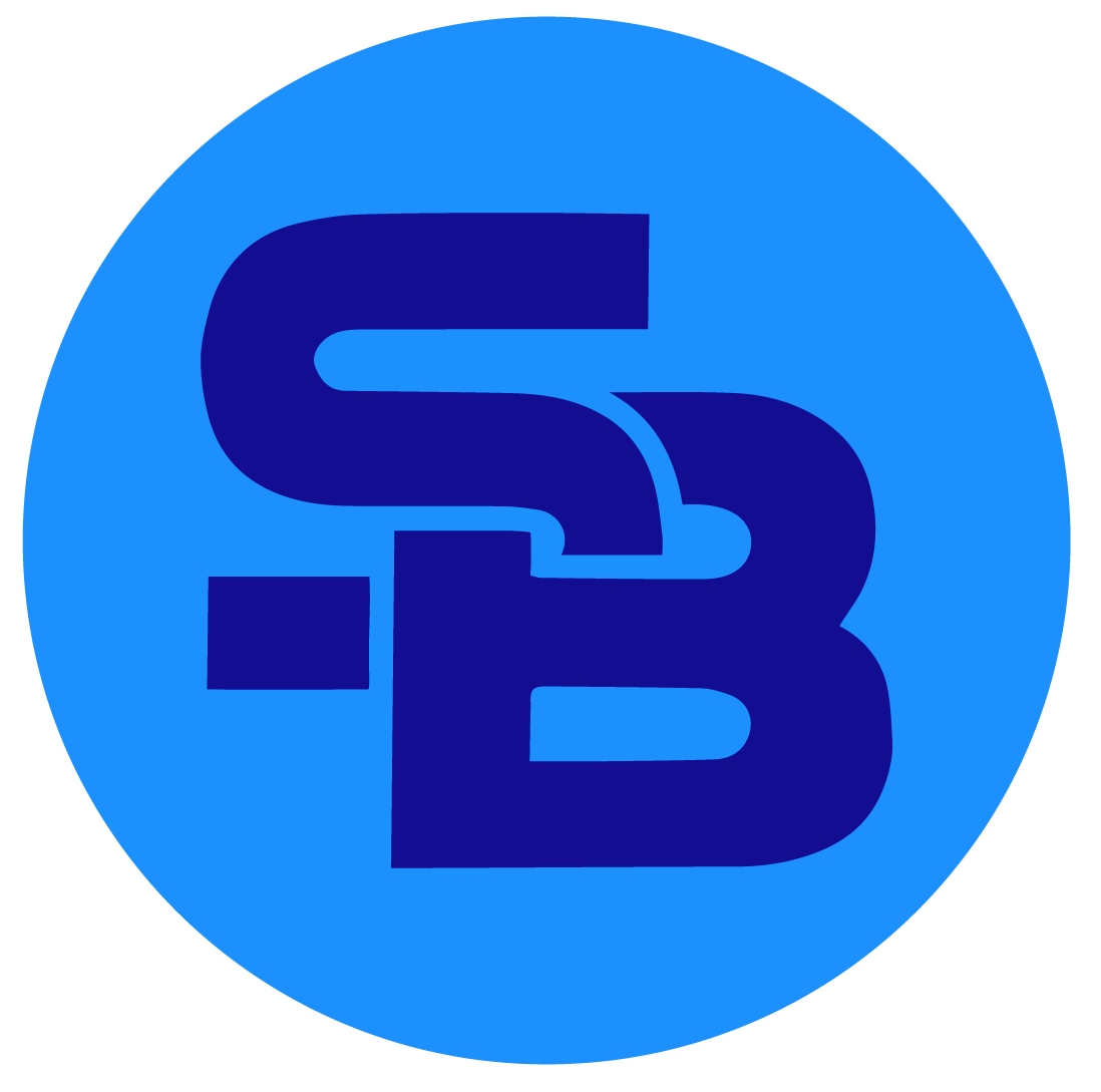 A blue logo with a white background

Description automatically generated